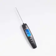 CRATE & BARREL Rapid Response Folding Meat Thermometer BLACK $69.95