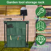 Garden Tool Storage Rack Lightweight Farm Tool with Slots Stands KoelC