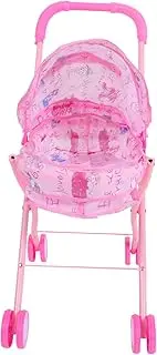 Role and Girls Toy Doll Stroller Pram Toy Boys and Girls Stroller Pushchair Play Game