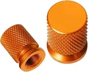 xinjiedianzi 2PCS Aluminum Motorcycle Tyre Valve Cap Dustproof Universal Compatible with Tracer 9 GT 9GT(Lavender)