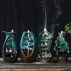 Backflow Incense Burner High Temperature Resistance Stress Relief Meditation