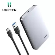 UGREEN 2.5 Inch Hard Drive Disk Case USB Type-C SATA Enclosure External UASP