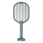 2 In 1 Electric Insect Racket Swatter USB Rechargeable Led Light Handheld Mosquito Killer For Smart Home