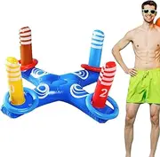 Pool Basketball Hoop,Toddler Pool Toys - Outdoor Water Toys, Indoor Sports Apparel & Equipment for Beach, Birthday Party