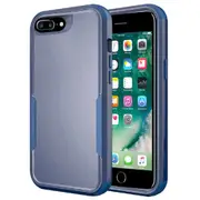 For Apple iPhone 6 Plus /6S Plus 3in1 Case Drop Resistant Defender Tradies Hybrid Armor Heavy Duty Rugged Shockproof Tough Cover (Navy Blue)