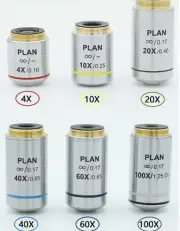 4X 10X 20X 40X 60X 100X PLAN Infinety Objective Lens for Olympus Microscope