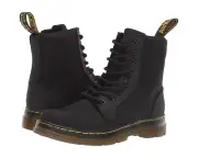 Dr. Martens Z9919 Toddler Black Canvas Combs Lace Up Boot Size 11 M