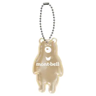 【【蘋果戶外】】mont-bell 1124840 REFLEC KEYHOLDER Kuma 反光鑰匙圈 熊