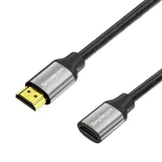 Simplecom CAF305 0.5M HDMI 2.1 Extension Cable Male to Female 48Gbps 8K@60Hz CAF305