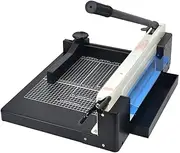 Manual Stack Paper Trimmer Stack Cutter, Heavy Duty Guillotine Paper Cutter Manual Paper Cutter with Gridlines, Paper Thickness 40mm, for 40-315mm Paper Cutting