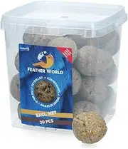 Bird Food Insect Fat Ball Feather World Without Net