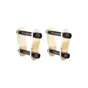 Ironman 4x4 Pair Front or Rear Leaf Springs Greasable Shackle Pins Offroad 351