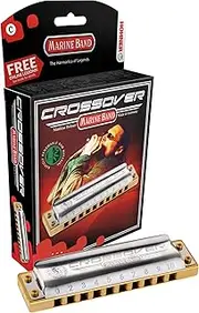 [Hohner] Marine Band Crossover Harmonica, Key of D (M2009BX-D)