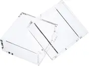DINHEAROM 2Pcs Desk Notes Dispenser Memo Holder Organizer Versatile Storage for Office Home and Desktop Accessories for Keeping Your Workspace Tidy and Organized