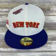 New York Mets Fitted Hat Mens 7 1/2 New Era X Big League Chew 59FIFTY Cap $56