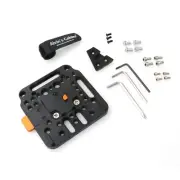 V Lock Assembly Kit with Female V Dock Quick Release Plate for V Mount Battery
