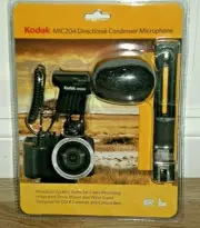 NEW Kodak MIC204 Condenser Microphone With Shock Mount & Wind Guard