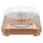 Turntable Display Stand Convenient Solar display stand LED Rotating 360
