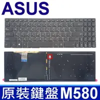 在飛比找松果購物優惠-ASUS M580 泰文 背光 筆電 鍵盤N580 N580