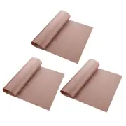 3 Pcs Grill Mat Oven Liner Oven Mat Baking Cooking Cloth