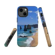 For Apple iPhone 13 mini Case, Armour Back Cover, Famous Rocks