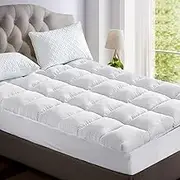 Bedding Mattress Topper Pillowtop Bamboo King Single Soft Comfortable Sleep