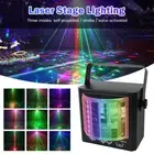 RGB Disco Party Light LED Stage Laser Light KTV Strobe DJ Sound Activated Lamp