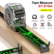 Self Locking Glow In The Dark Retractable Measuring Tape Tape Measure