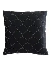 [Private Collection] Kinsey Square Cushion in Black