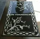 6'x3' antique Black Marble Dining Table Top mop Inlay pietra dura kitchen table