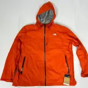 NWT Men's The North Face Alta Vista Jacket Size 2XL Waterproof Fiery Red Z37