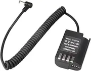 DMW-BLK22/DCC17 Cameras Dummy Battery, Coupler Power Adapter Kit with DC Cable for Panasonic GH6 S5K GH5S GH3