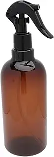 Beavorty Amber Pet Spray Bottle with Trigger Sprayer Refillable Perfume and Essential Oils Container for Travel DIY Body Spray Aromatherapy Fragrance
