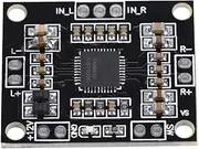 Amplifier Board, Dual Channel Digital Class D Amplifier Board 15W DC 6V - 15V Video Stereo Amp Module for PAM8610