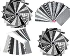Monotones Pre Cuts Charms Mini Charms Layer Cakes Jelly Rolls Black & White