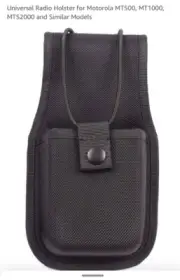 Radio Holster For Motorola MT500, MT1000, MTS2000 & Similar Models