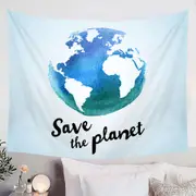 Save the Planet Tapestry