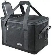 [Hap Tim] Soft Cooler Bag 40-Can Large Reusable Grocery Bags Soft Sided Collapsible Travel Cooler for Outdoor Travel Hiking Beach Picnic BBQ Party(AU 13634)