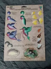 FolkArt One Stroke Reusable Teaching Guide Painting - 1113 Nature's Critters