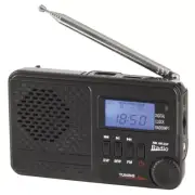 Portable AM/FM/SW Rechargeable Radio with MP3 Supports USB flash drive&Micro SD