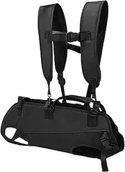 Dog Hiking Backpack - Adjustable Horizontal Portable Dog Backpack - Wearable Multifunctional Travel Products for Load Design Hiking Biking Cycling Motorcycle