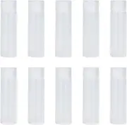 SOLUSTRE 10Pcs 18ml Plastic Squeeze Bottles with Caps Squeeze Empty Squeeze Bottles Refillable Containers for Hand Lotions Gels Shampoo