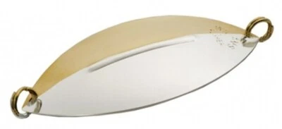 Williams Flasher 1, No Hook F1 Fishing Lure - Silver & Gold Mirror - F1H