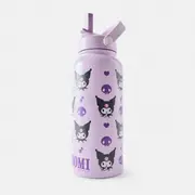 946ml Kuromi Cylinder Drink Bottle