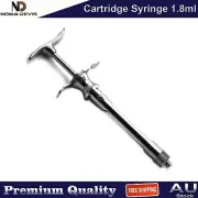 Dentist Cartridge Syringe Aspirating Anesthesia Injection 1.8ml Dental Tools