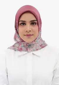 在飛比找ZALORA購物網優惠-Buttonscarves Topkapi Satin Sq