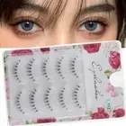 Fake Eyelashes Handmade Little Devil False Eyelashes Manga Lashes 3D Mink Hair