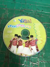 在飛比找露天拍賣優惠-二手裸片 DVD YOYO點點名3 YOYO LOVE YO