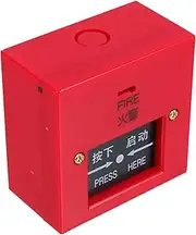 Manual Emergency Alarm Switch Fire Protection Settings Stainless Steel Fire Pit Switch