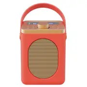 Majority Little Shelford Bluetooth & DAB Radio with Bluetooth-Red